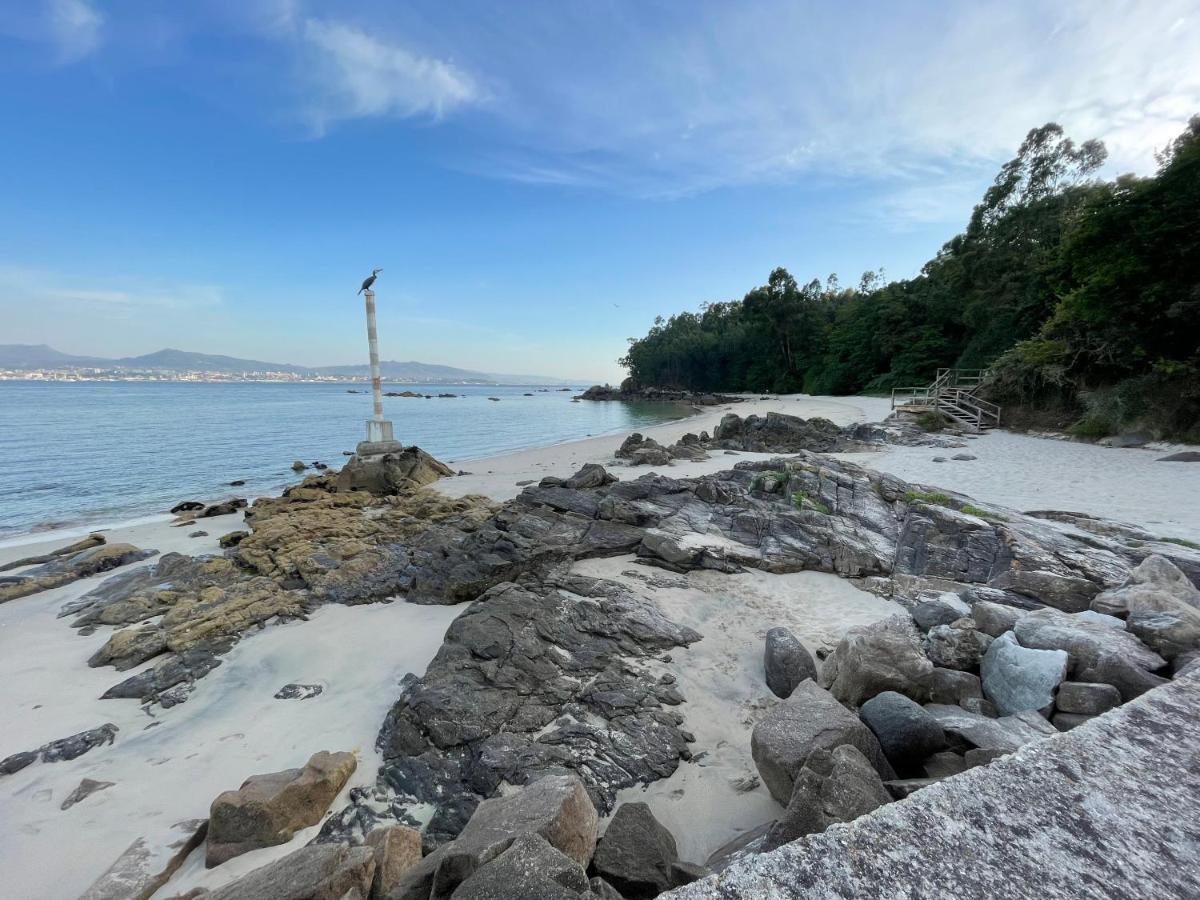 Atico En Moana- Playa A Xunqueira, A 15 Min De Vigo *