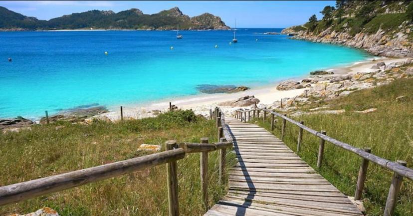 Apartment Atico En Moana- Playa A Xunqueira, A 15 Min De Vigo *
